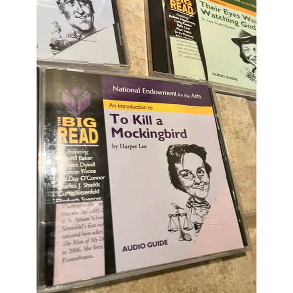 National Endowment of the Arts Fitzgerald, Hemingway, Lee, Hurston, Bradbury CD - Picture 6 of 11